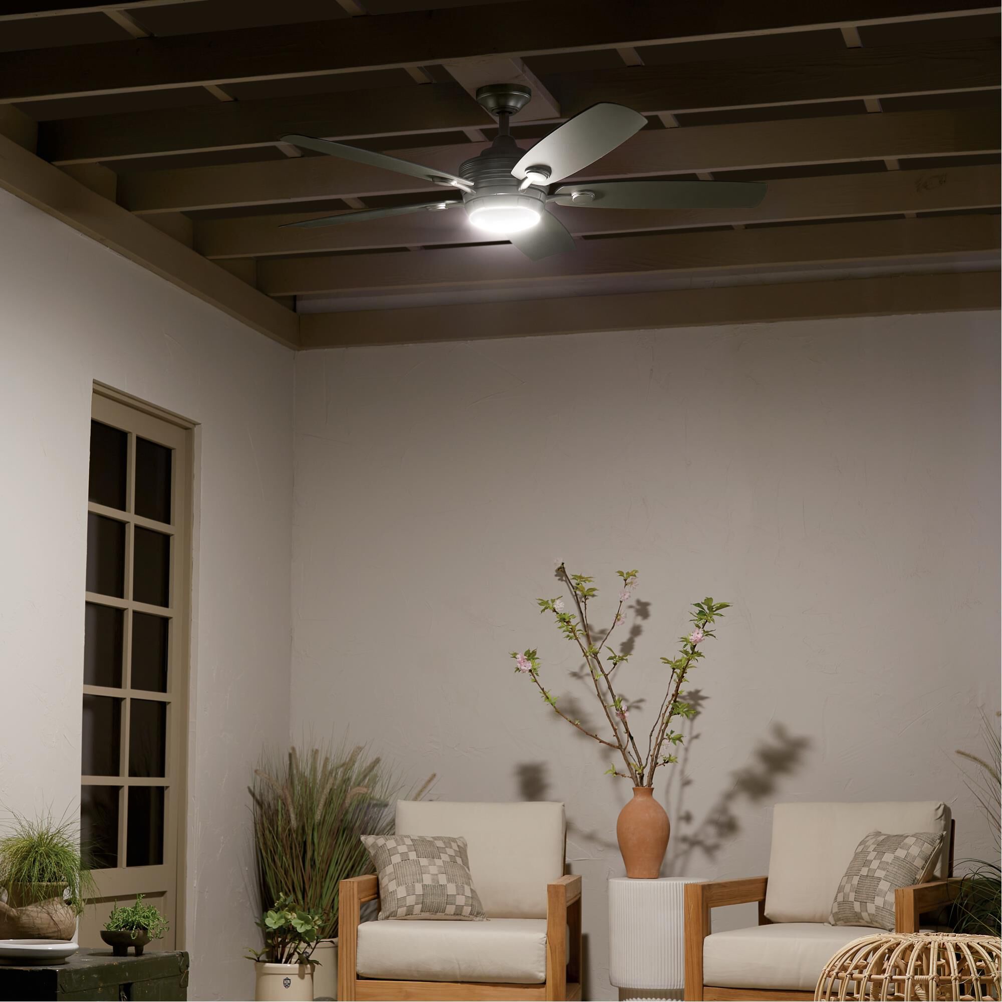 Tranquil 56 Inch Ceiling Fan with Light Kit by Kichler Lighting