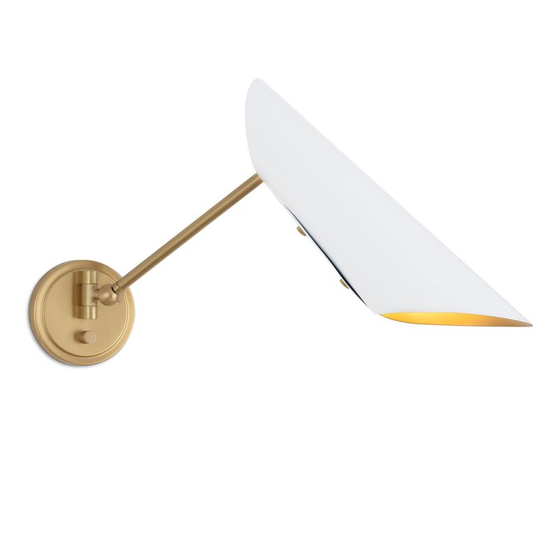 Vest Large Wall Swing Lamp by Regina Andrew