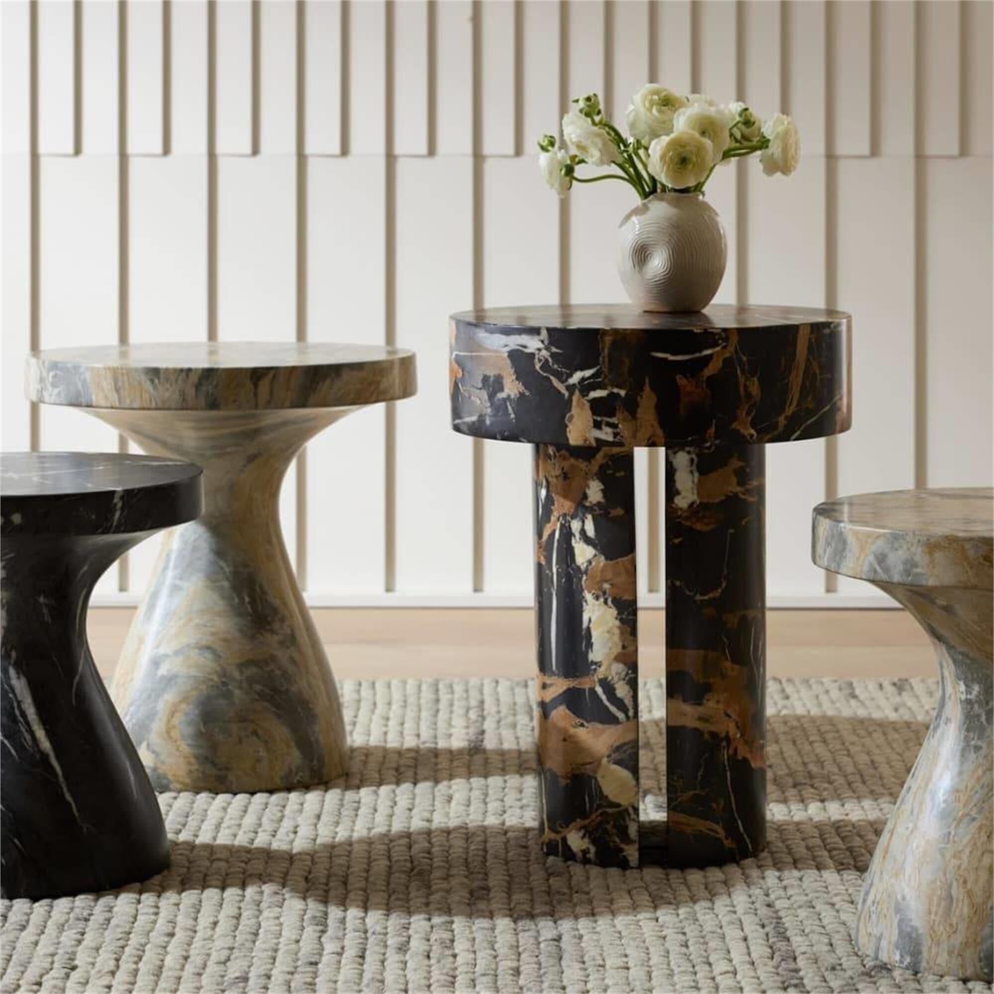 Shown in Espresso and White finish