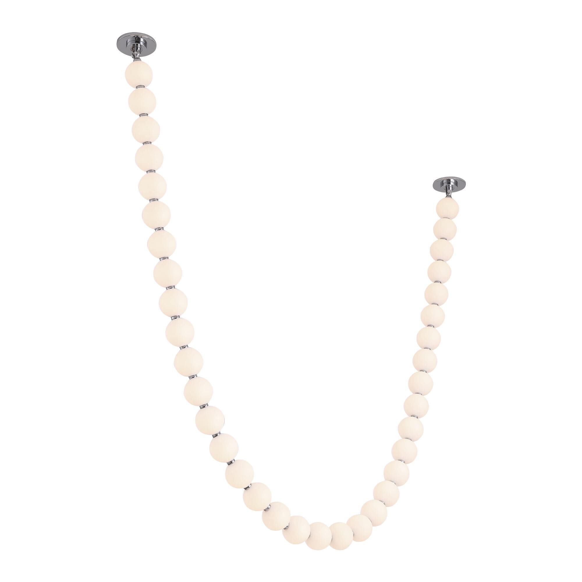 Ryan Pauly Akoya 125 Inch Linear Suspension Light by Alora Lighting