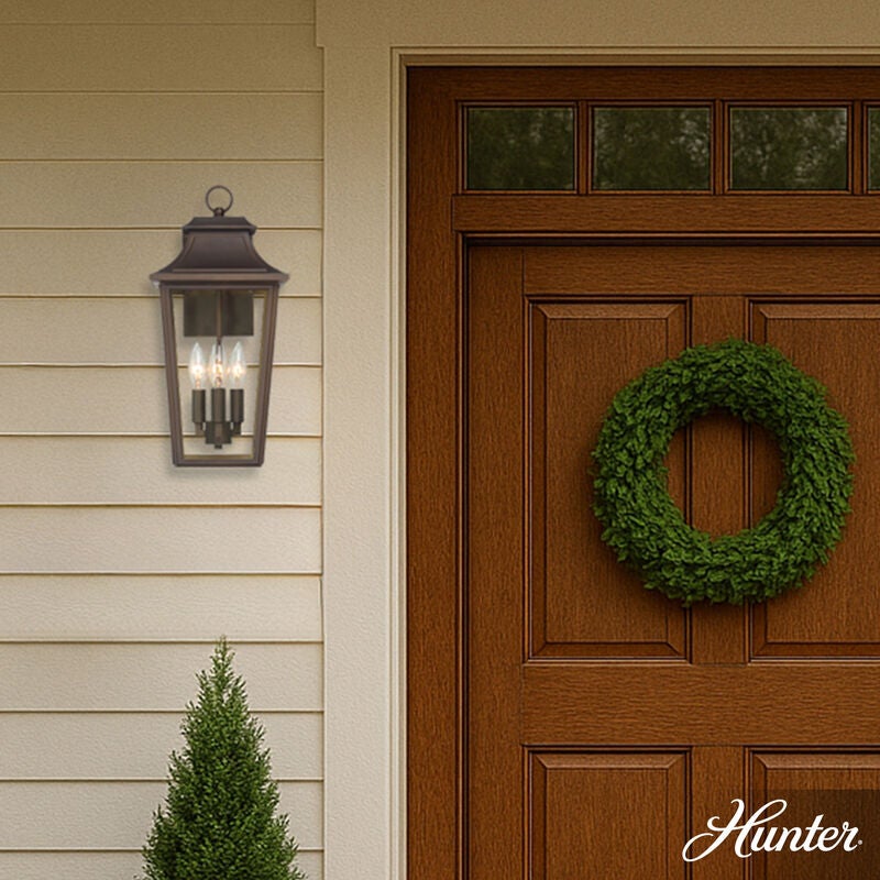 Spring Cove 16 Inch Outdoor Wall Light by Hunter Fan