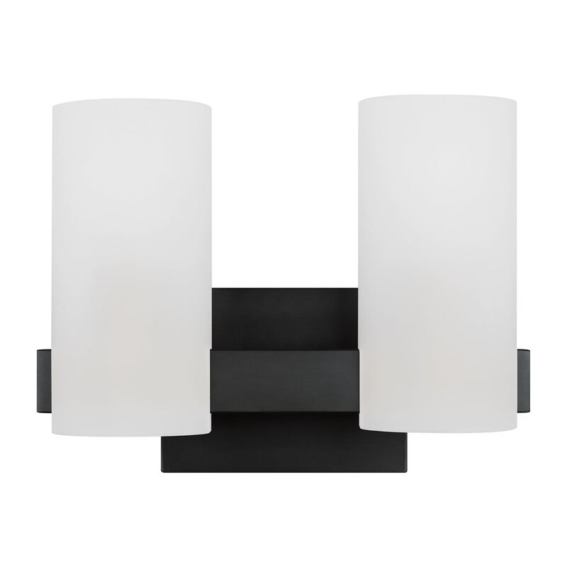 Drew & Jonathan Rhode 12 Inch 2 Light Bath Vanity Light by Visual Comfort Studio