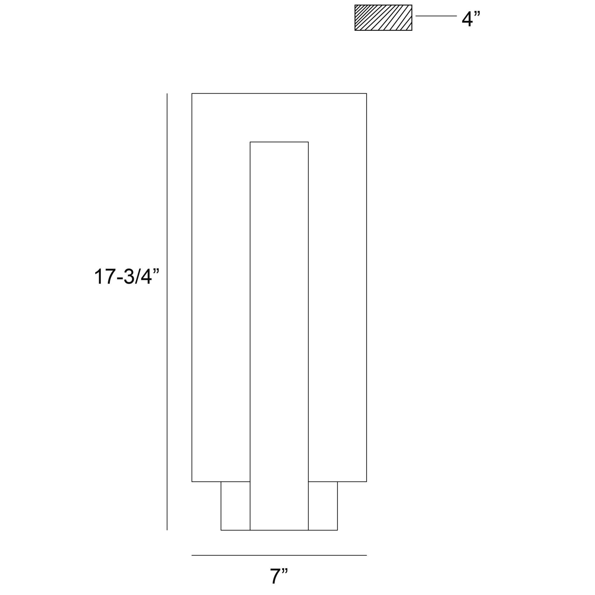 Eurofase Lighting Carta 17 Inch LED Wall Sconce