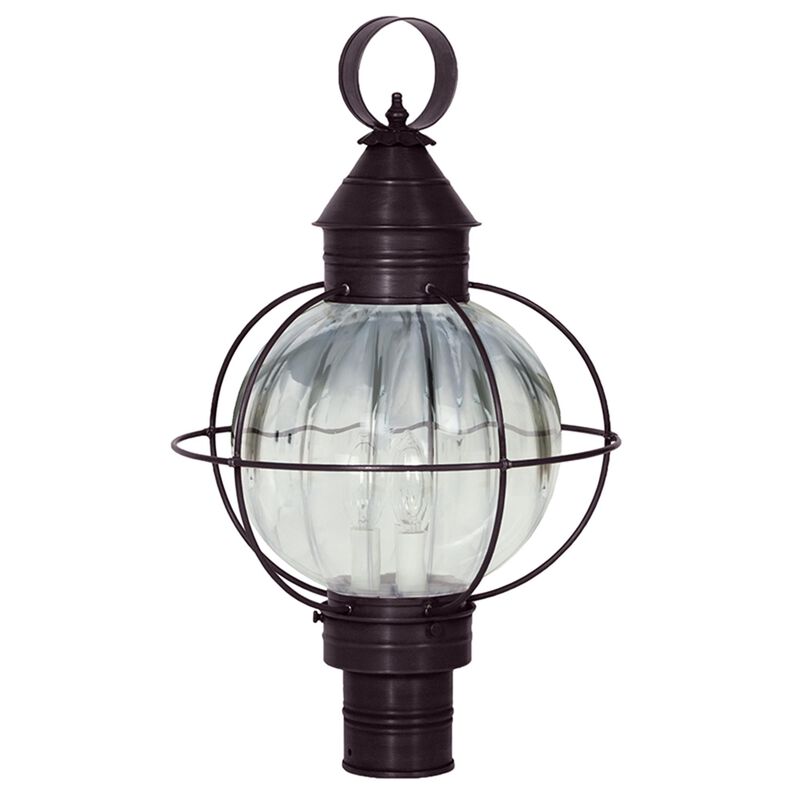 Onion 21 Inch Outdoor Post Lamp by Northeast Lantern