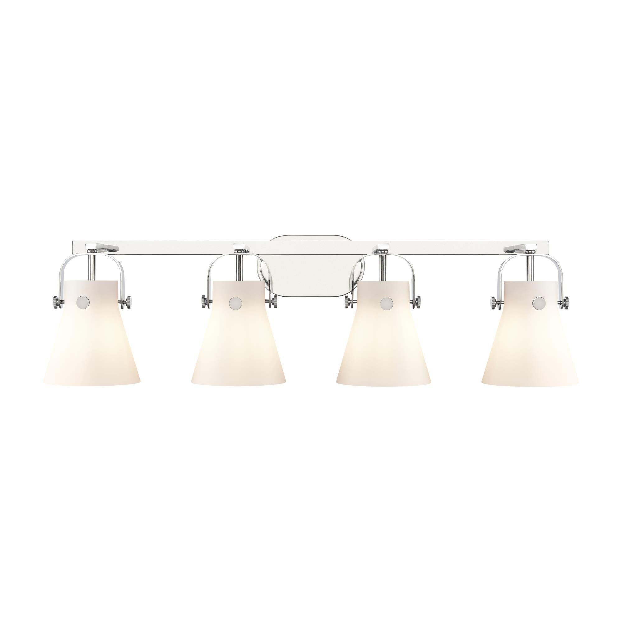 Bruno Marashlian Pilaster II Cone 37 Inch Bath Vanity Light by Innovations Lighting