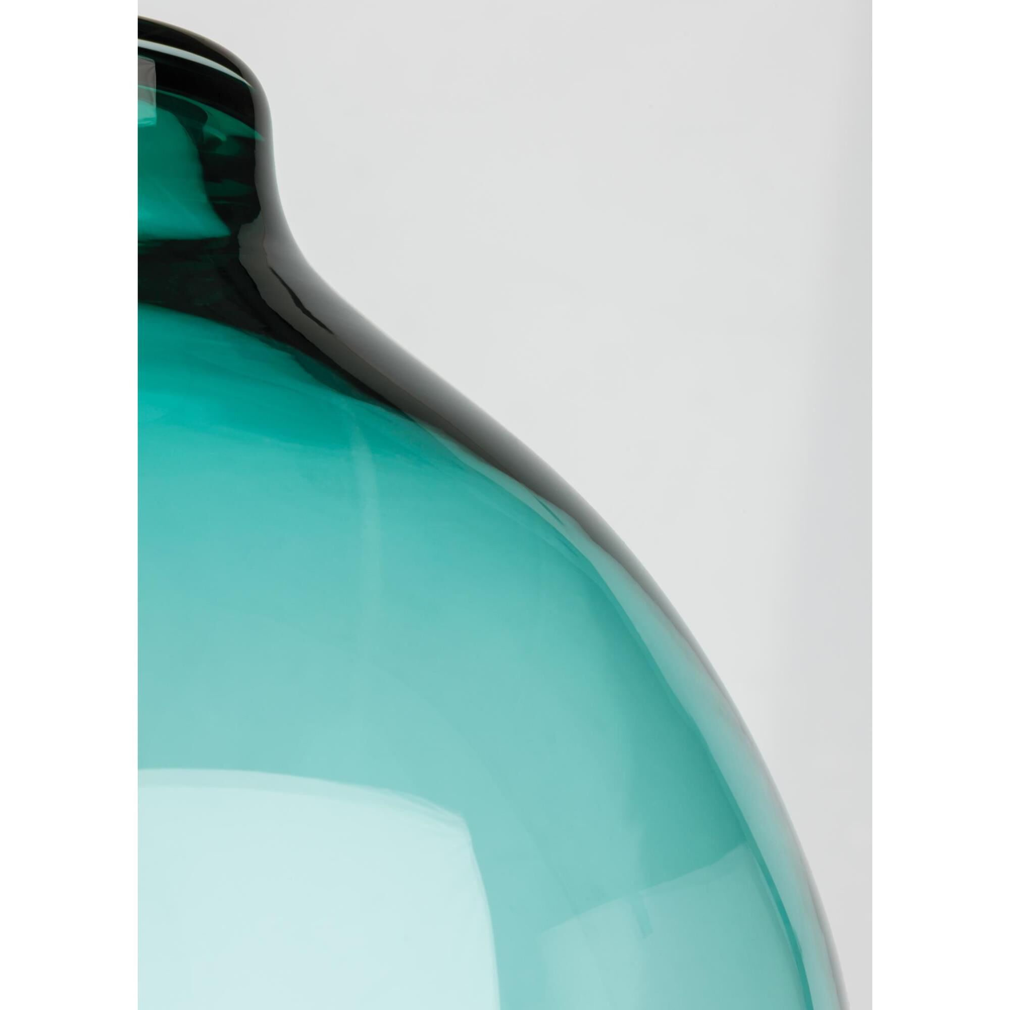 Shown with Transparent Tulip Inspired Pendant shade