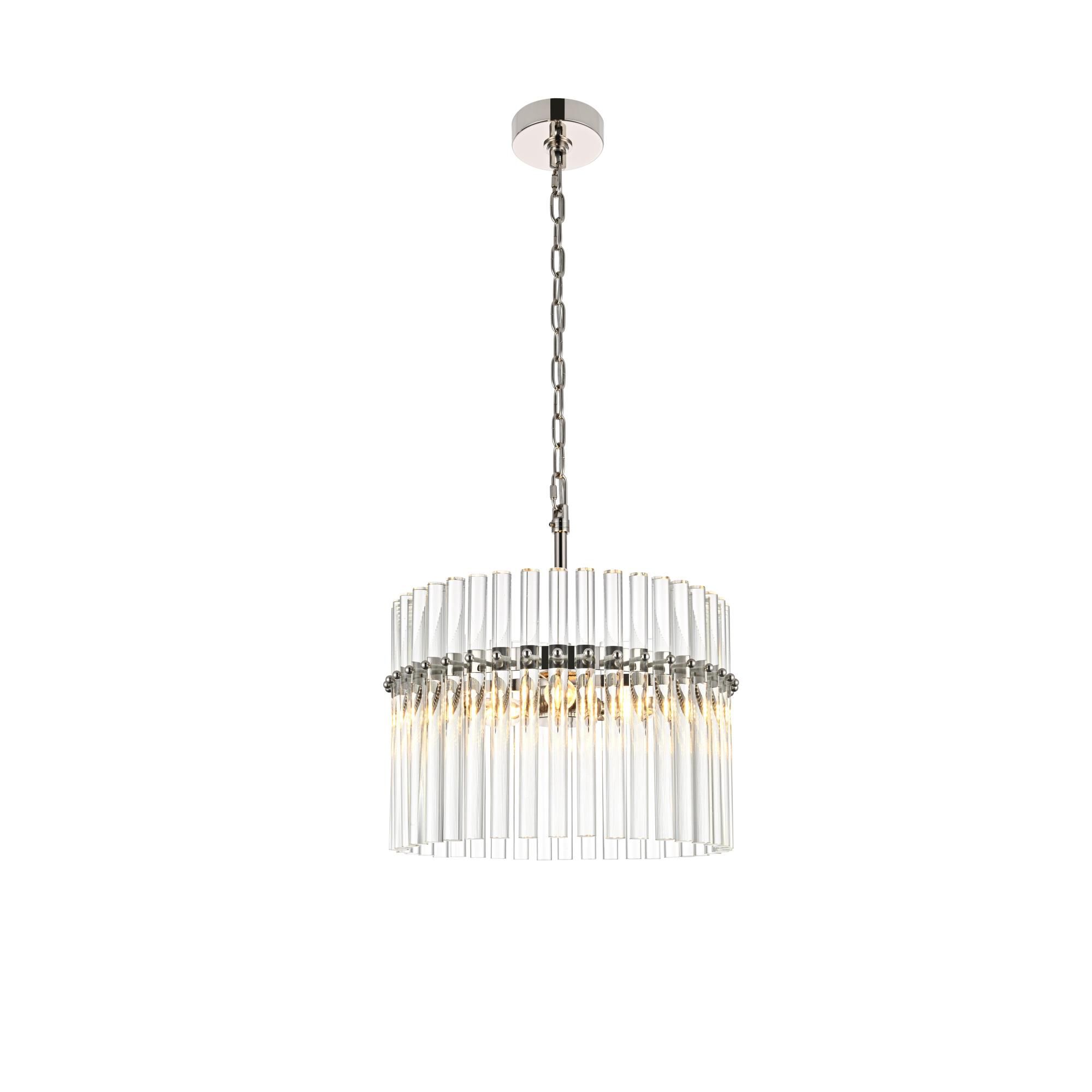Paulina 16 Inch Mini Chandelier by Elegant Lighting