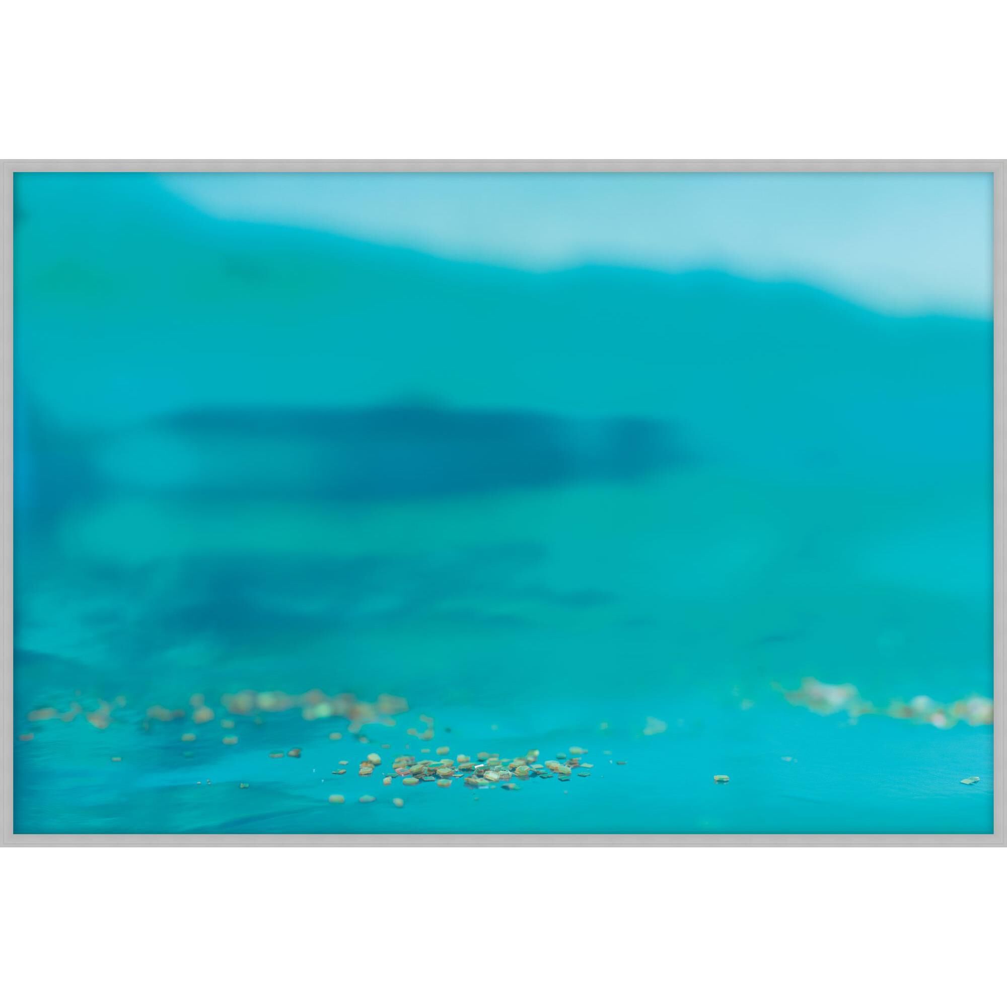 Grace Carlon In The Deep Cerulean Print by LEVEL57