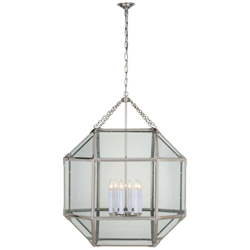 Suzanne Kasler Morris 30 Inch LED Cage Pendant by Visual Comfort Signature Collection