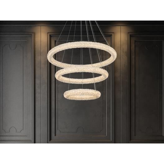 Bowen 32 Inch Chandelier by Elegant Lighting