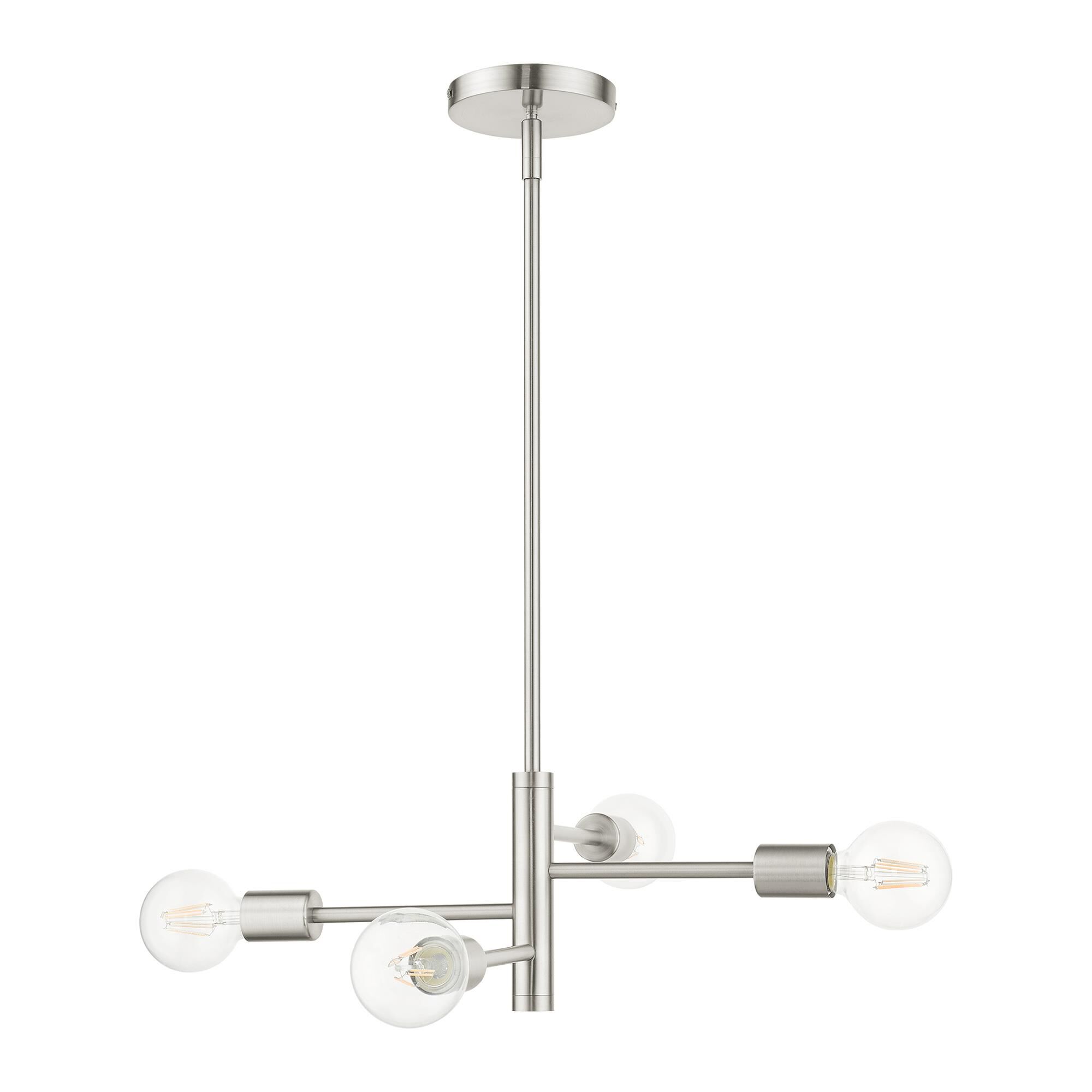 Bannister 4 Light Mini Chandelier by Livex Lighting
