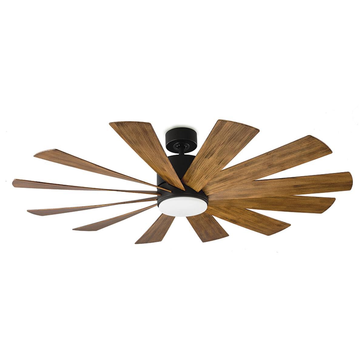 Windflower Outdoor Rated 60 Inch Ceiling Fan with Light Kit by Modern Forms