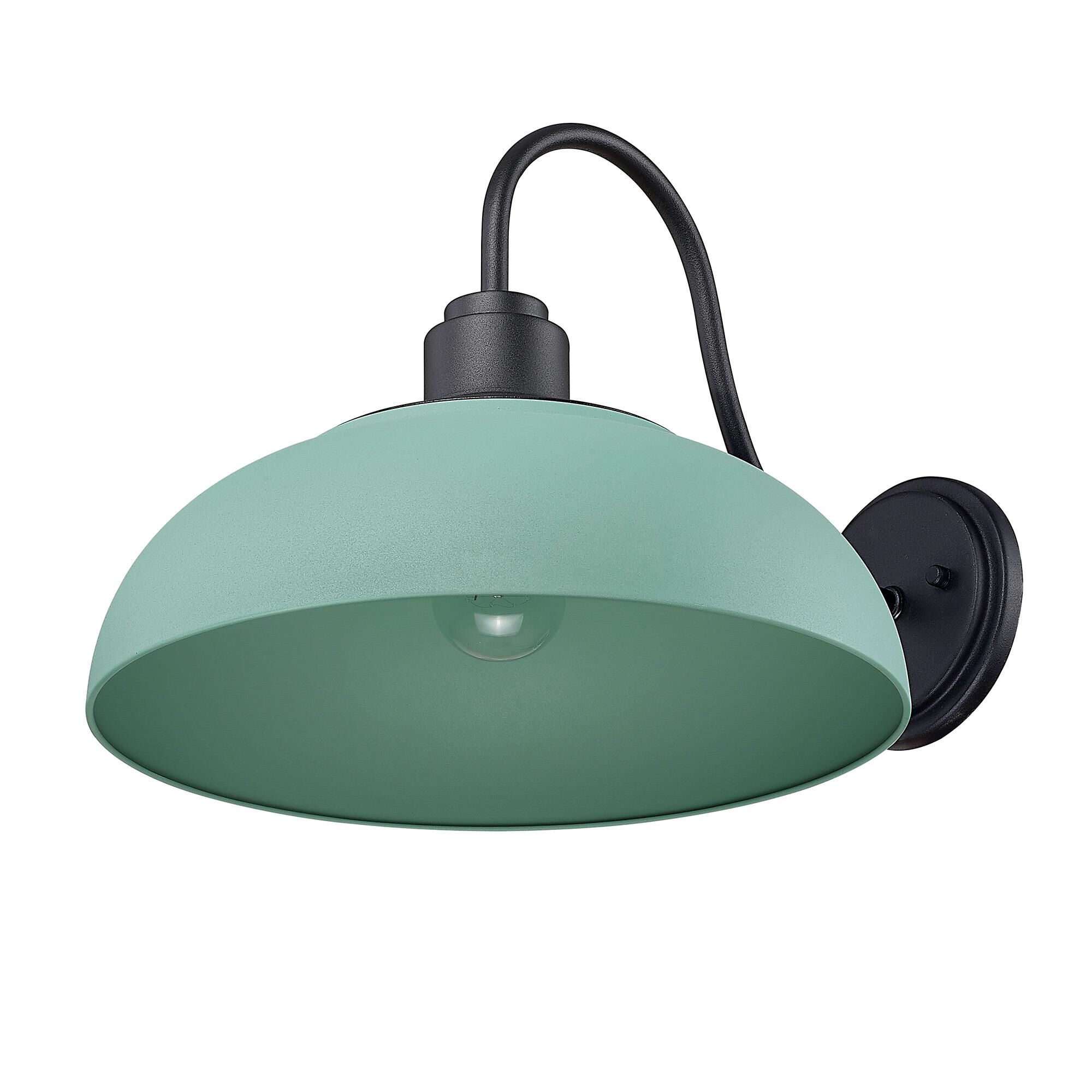 Shown in Natural Black finish and Natural Teal shade