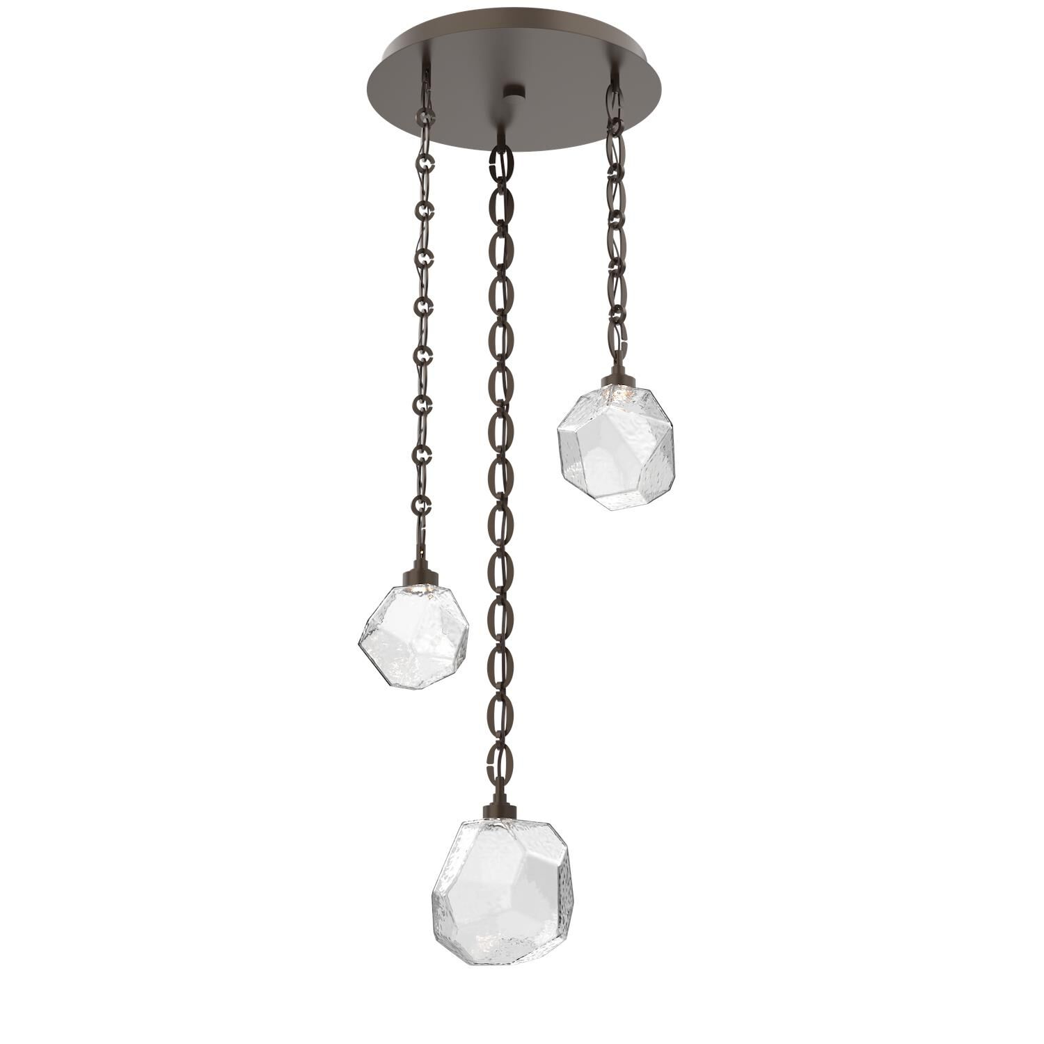 Shown in Flat Bronze finish and Clear glass