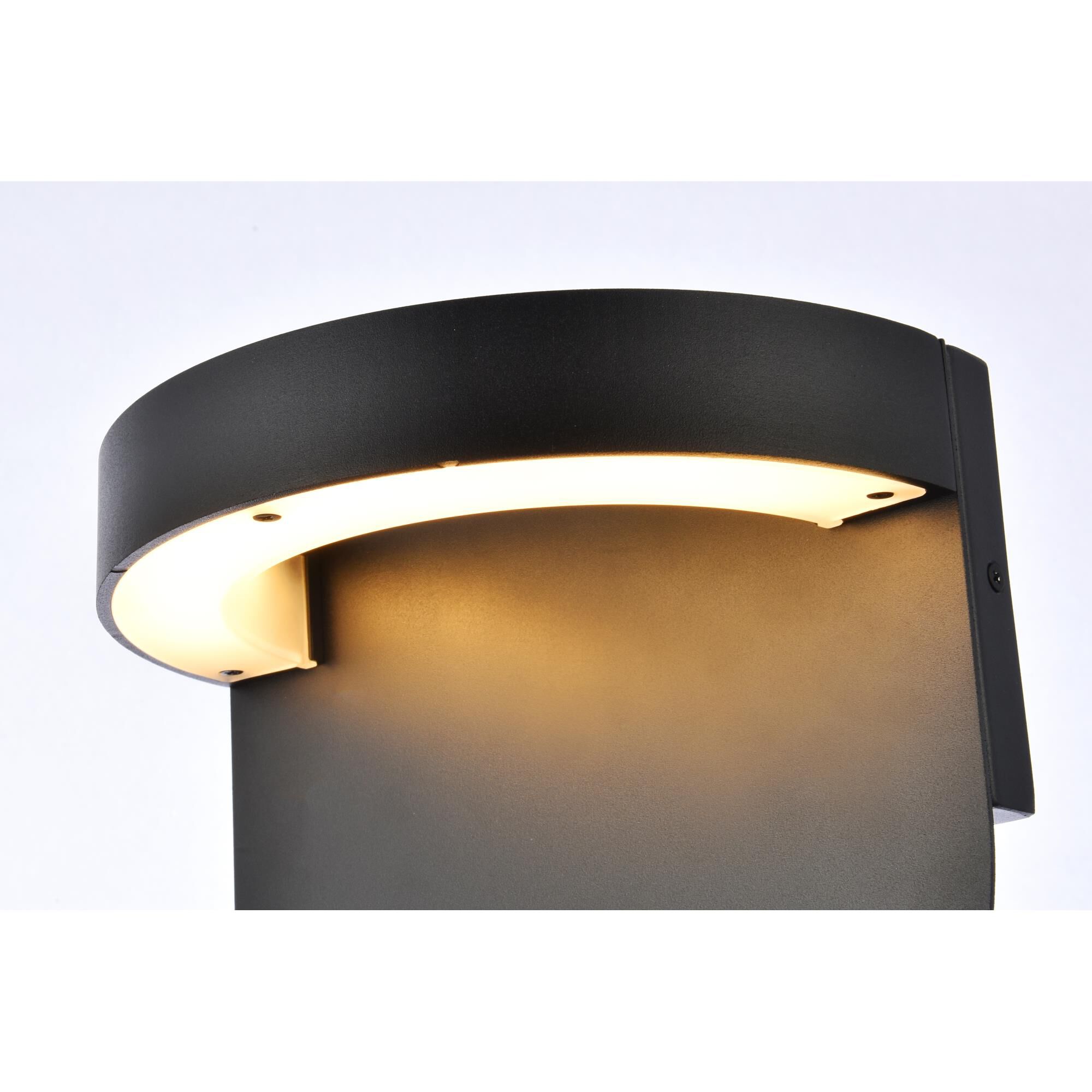 Elegant Lighting Raine 9 Inch Tall LED Outdoor Wall Light