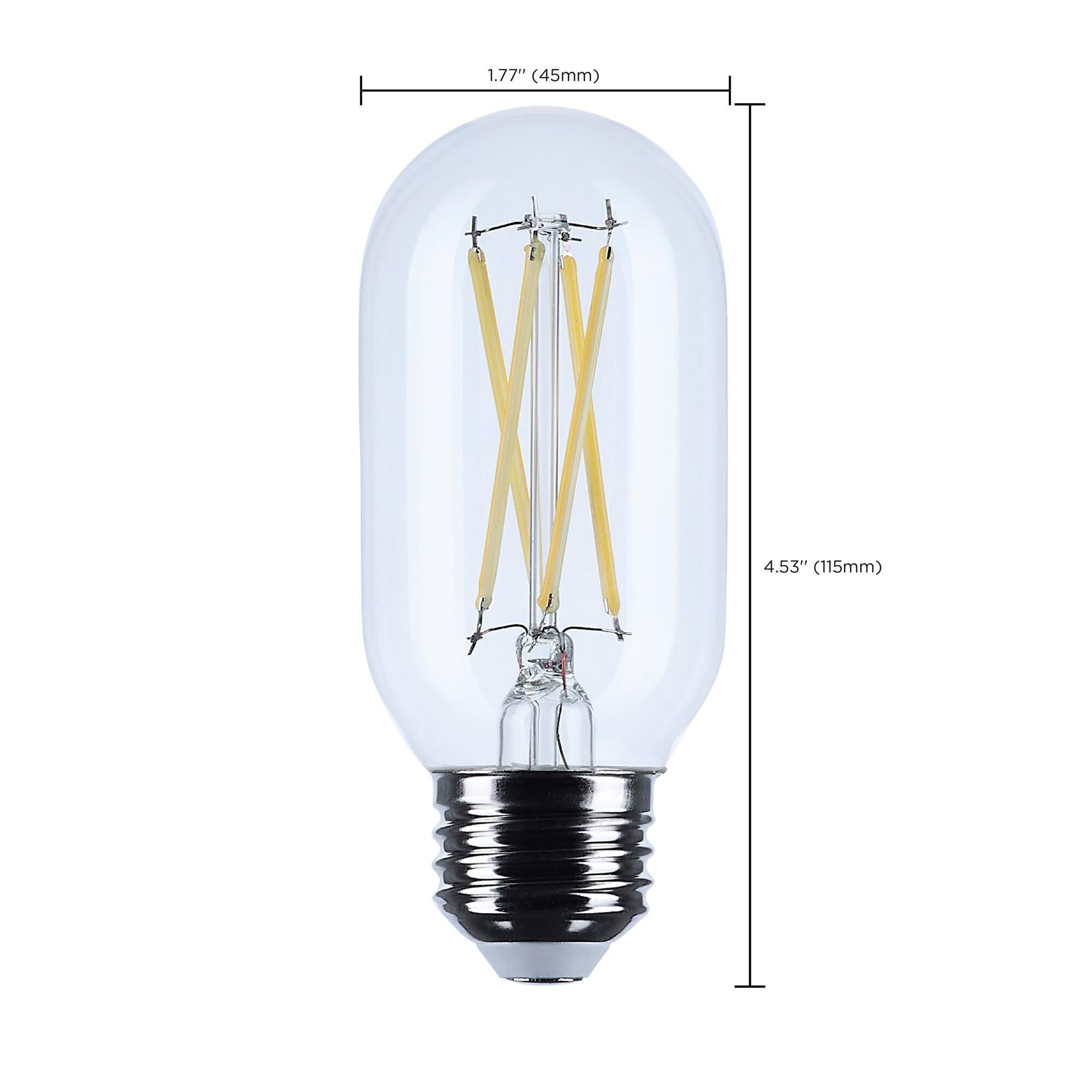 Dimmable 6 Watt 3000K T14 LED Light Bulb,