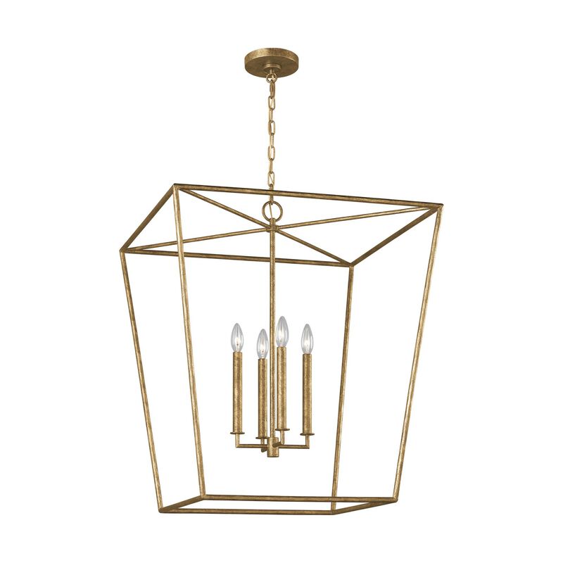Ellen DeGeneres Viota Medium Lantern Pendant by Visual Comfort Studio