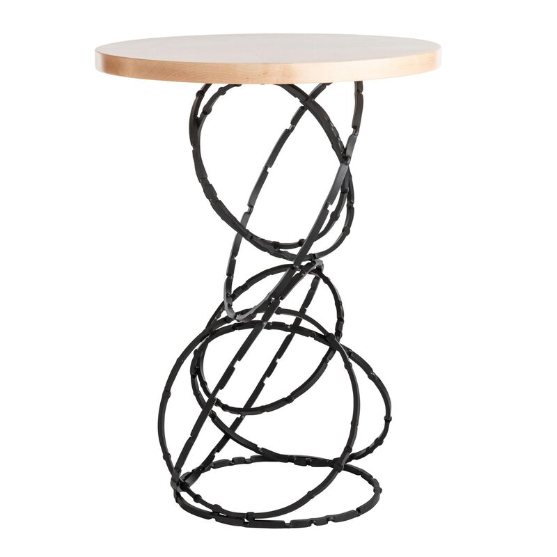 Olympus 24 Inch Accent Table by Hubbardton Forge