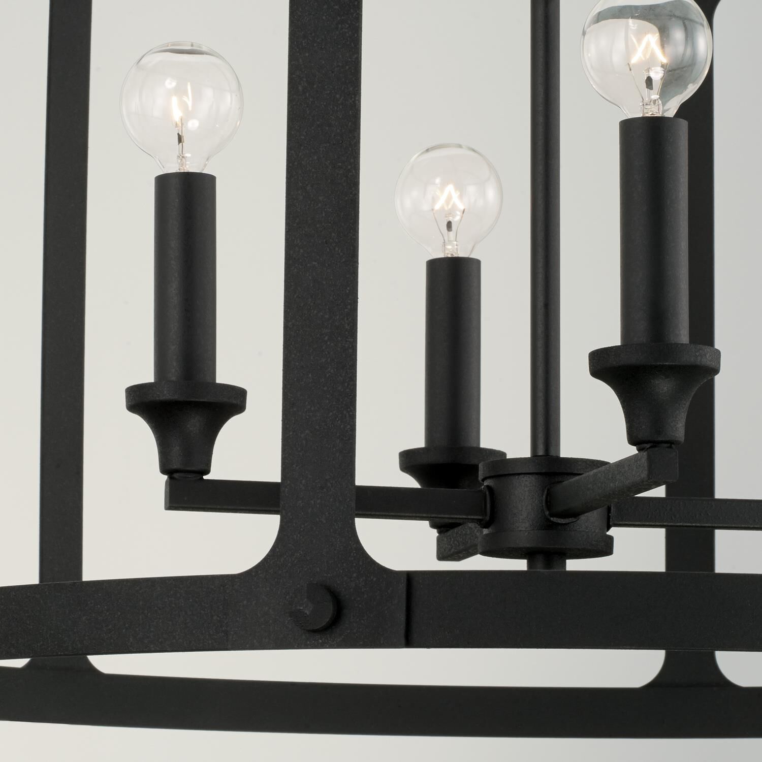 Shown in Black Iron finish