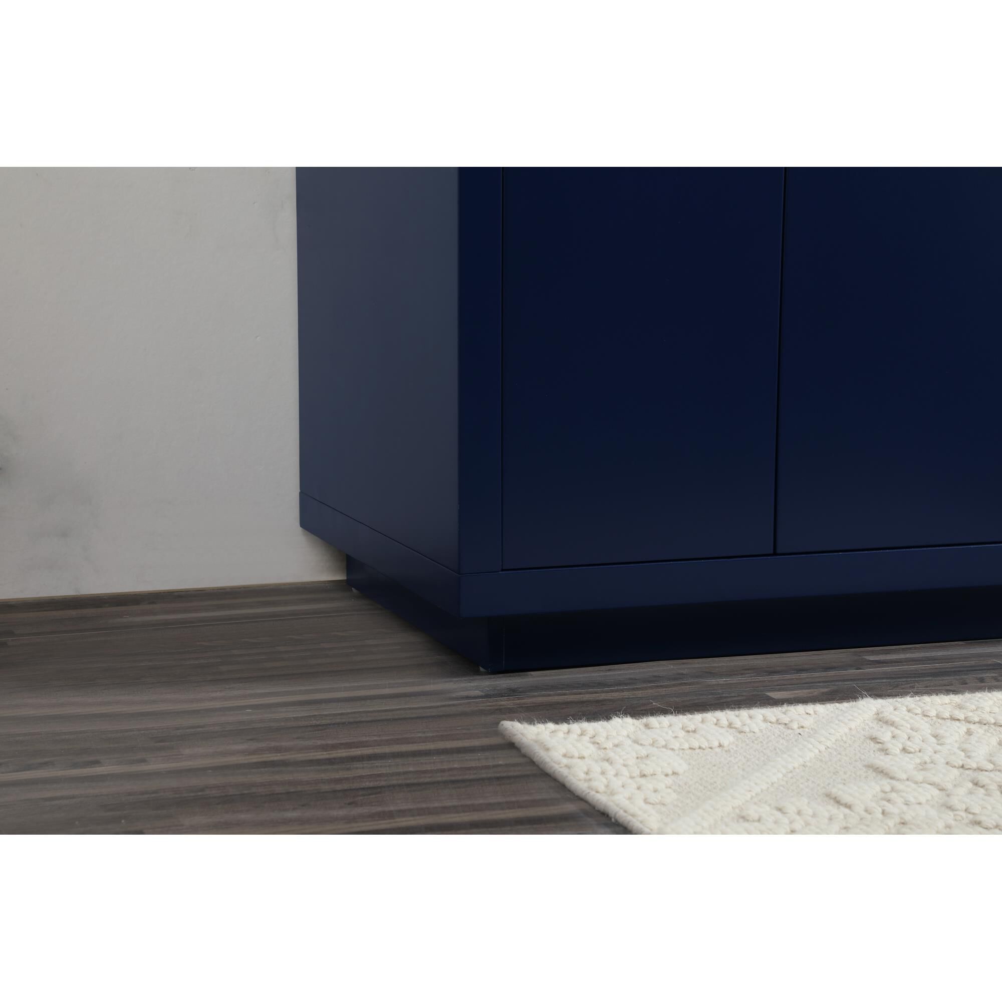 Shown in Blue finish