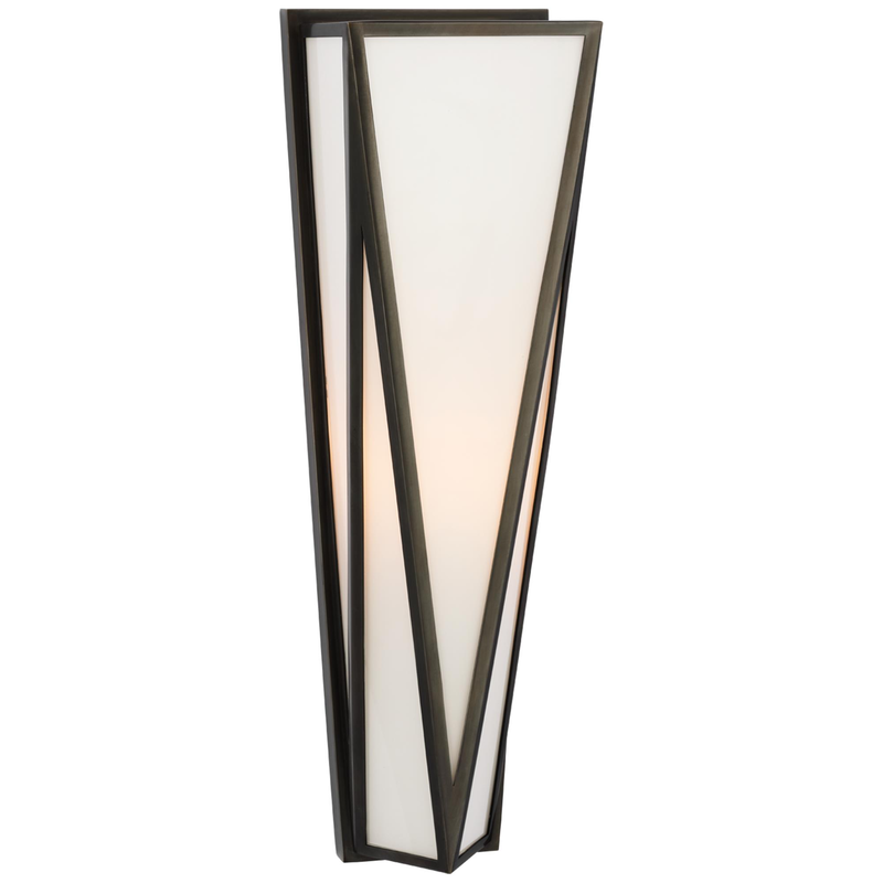 Visual Comfort Signature Collection Julie Neill Lorino 17 Inch LED Wall Sconce