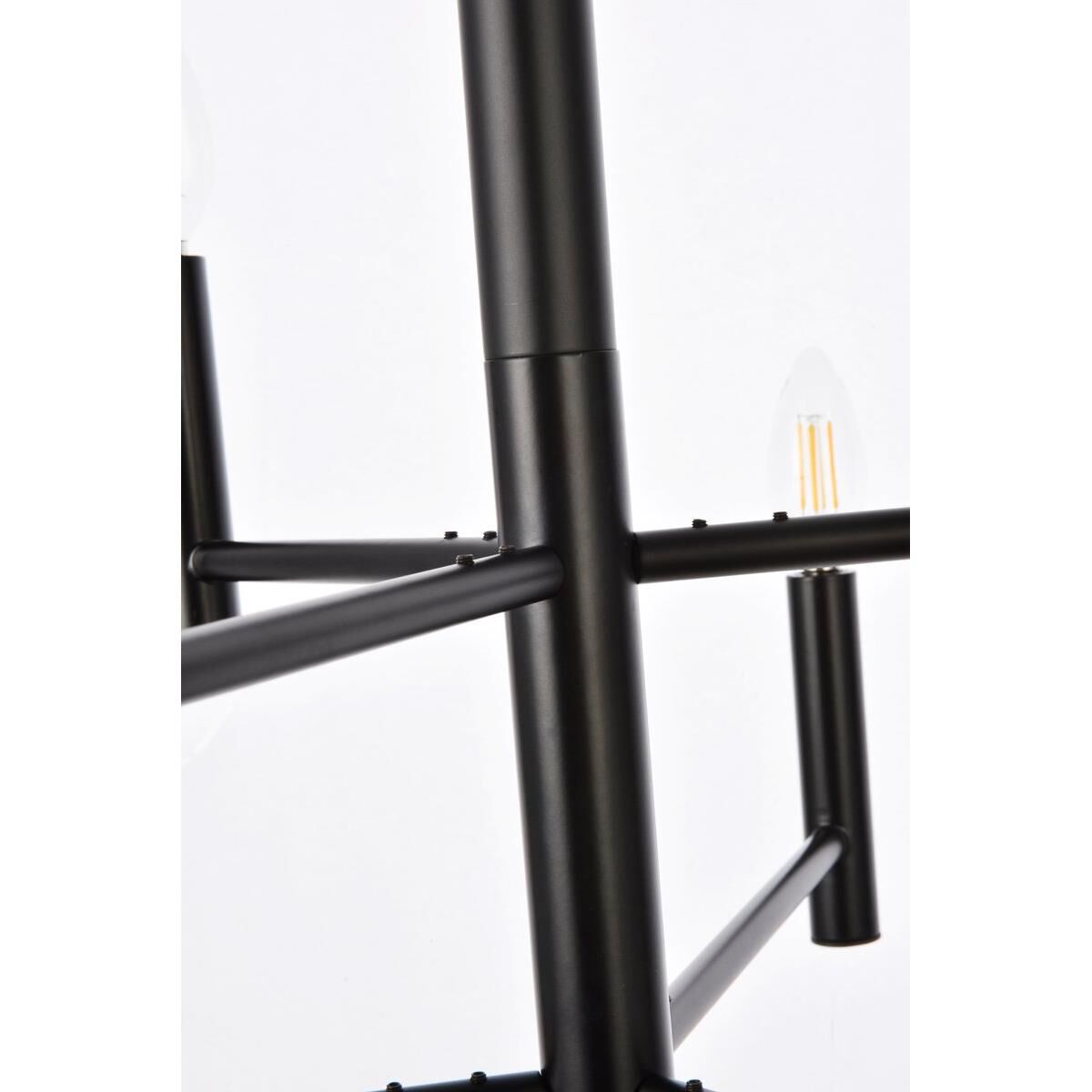 Carmella 22 Inch 6 Light Mini Chandelier by Elegant Lighting