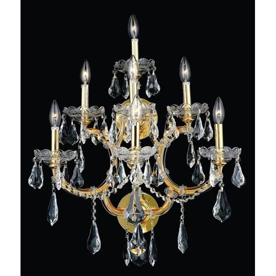 Maria Theresa 27 Inch Wall Sconce by Elegant Lighting