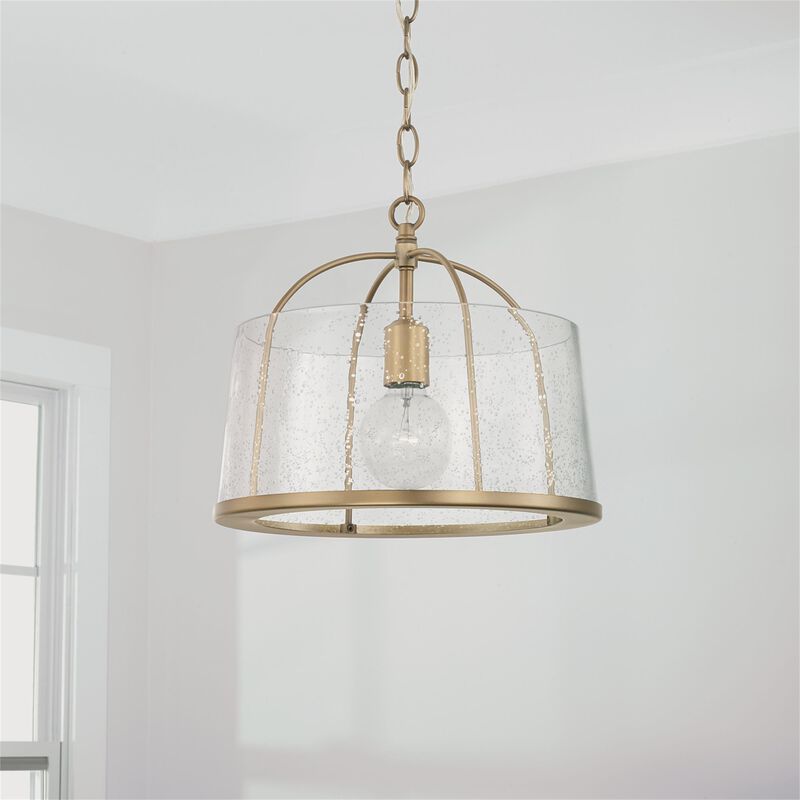 Madison 13 Inch 1 Light Semi Flush Mount by Homeplace by Capital Lighting Fixture Company