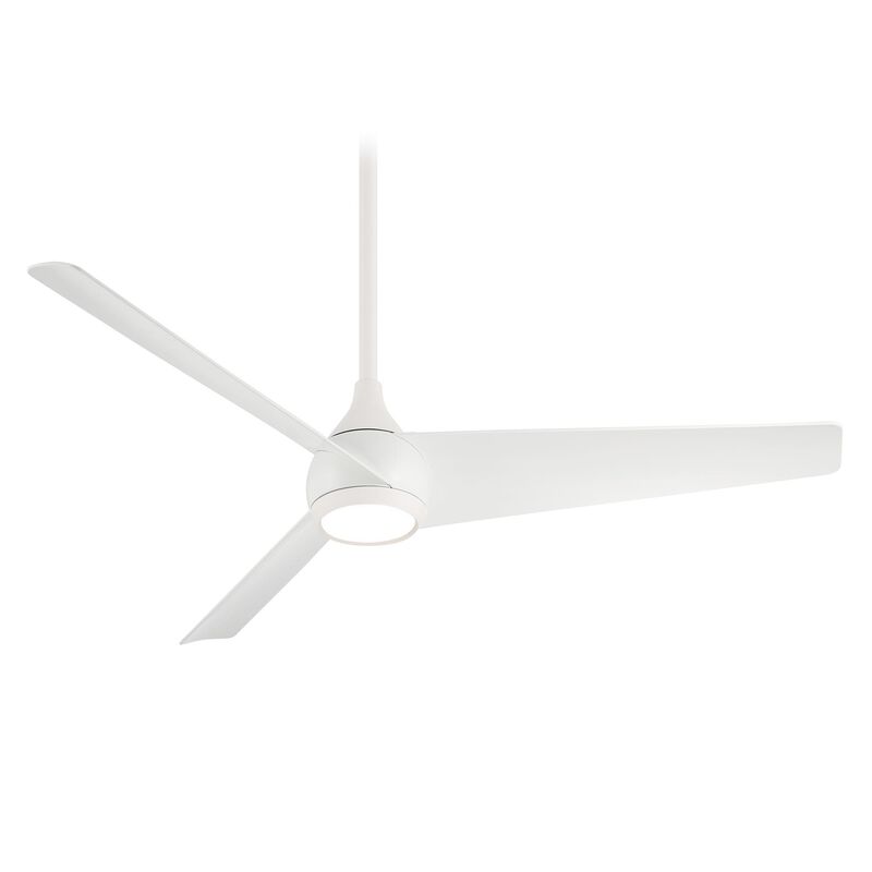 Twist 52 Inch Ceiling Fan with Light Kit by Minka Aire