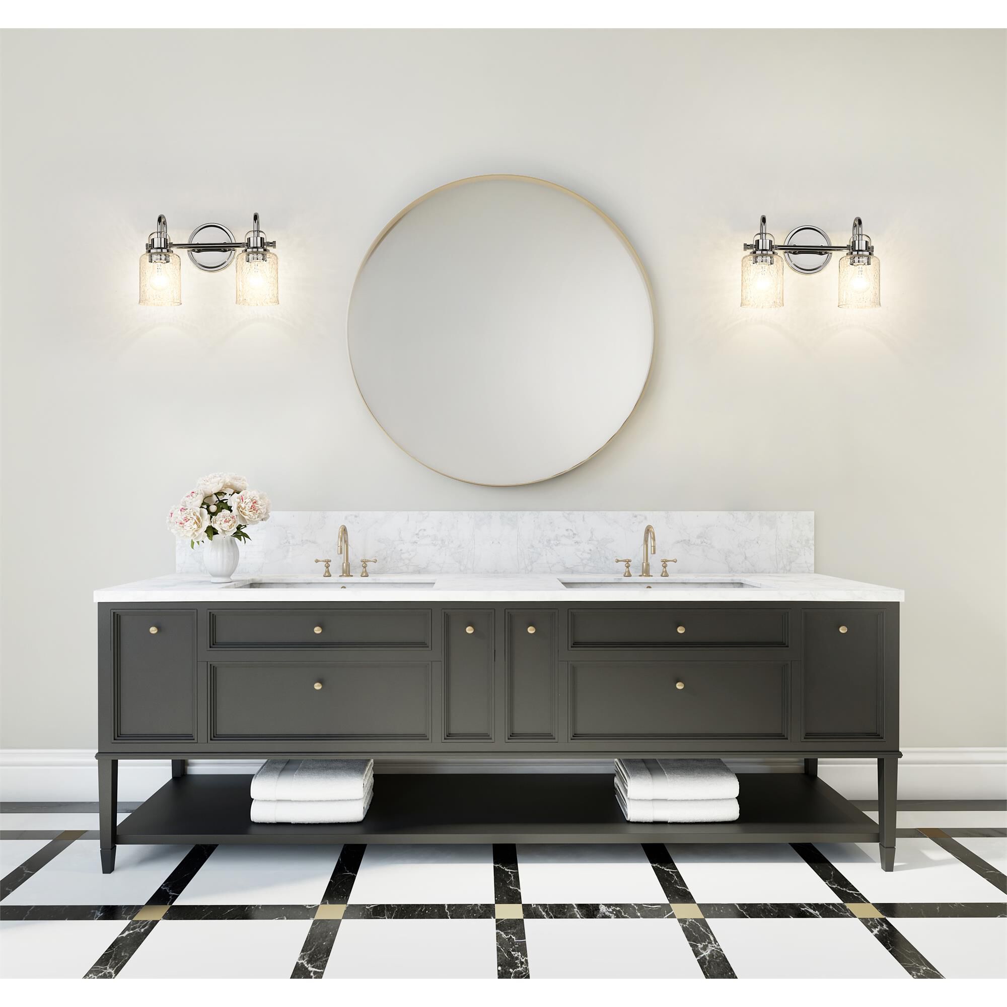 Shown in Chrome finish