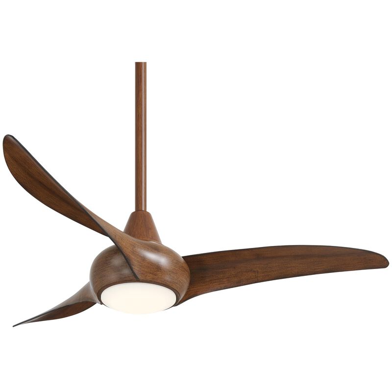Light Wave 44 Inch Ceiling Fan with Light Kit by Minka Aire