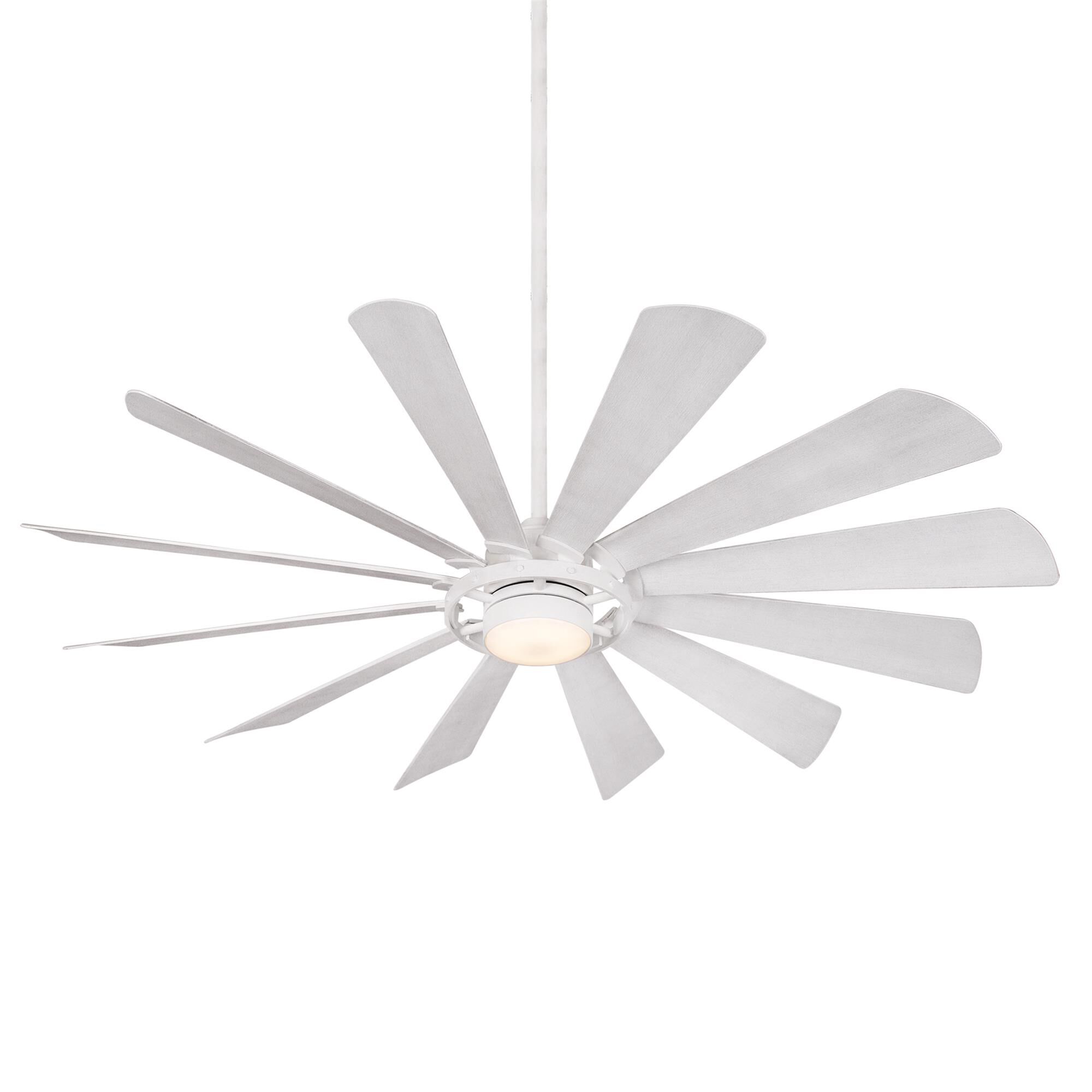 Shown in Textured White finish and PC shade