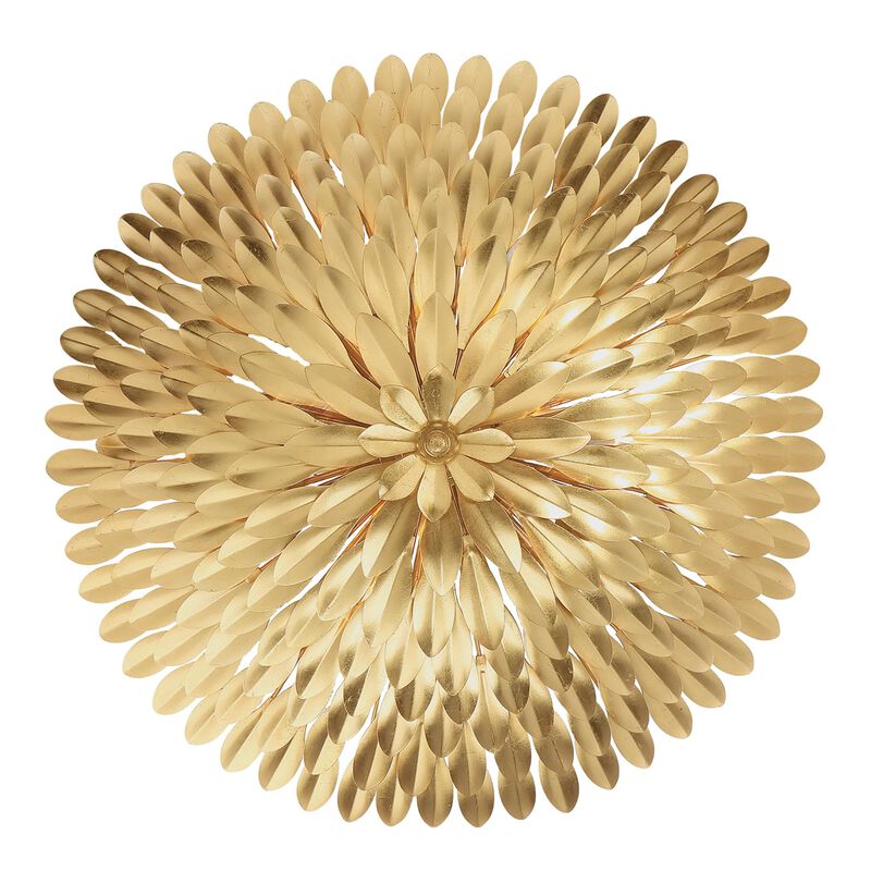 Broche 24 Inch 6 Light Flush Mount by Crystorama