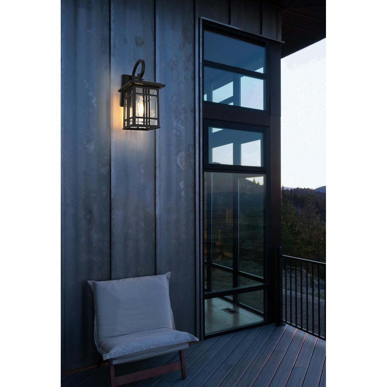 Harley 15 inch Outdoor Wall Light by Elegant Lighting