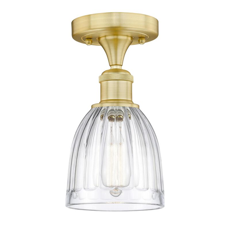 Bruno Marashlian Brookfield 5 Inch 1 Light Semi Flush Mount by Innovations Lighting