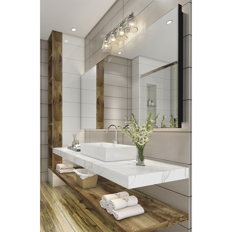 Lyna 30 Inch 4 Light Bath Vanity Light by Z-Lite