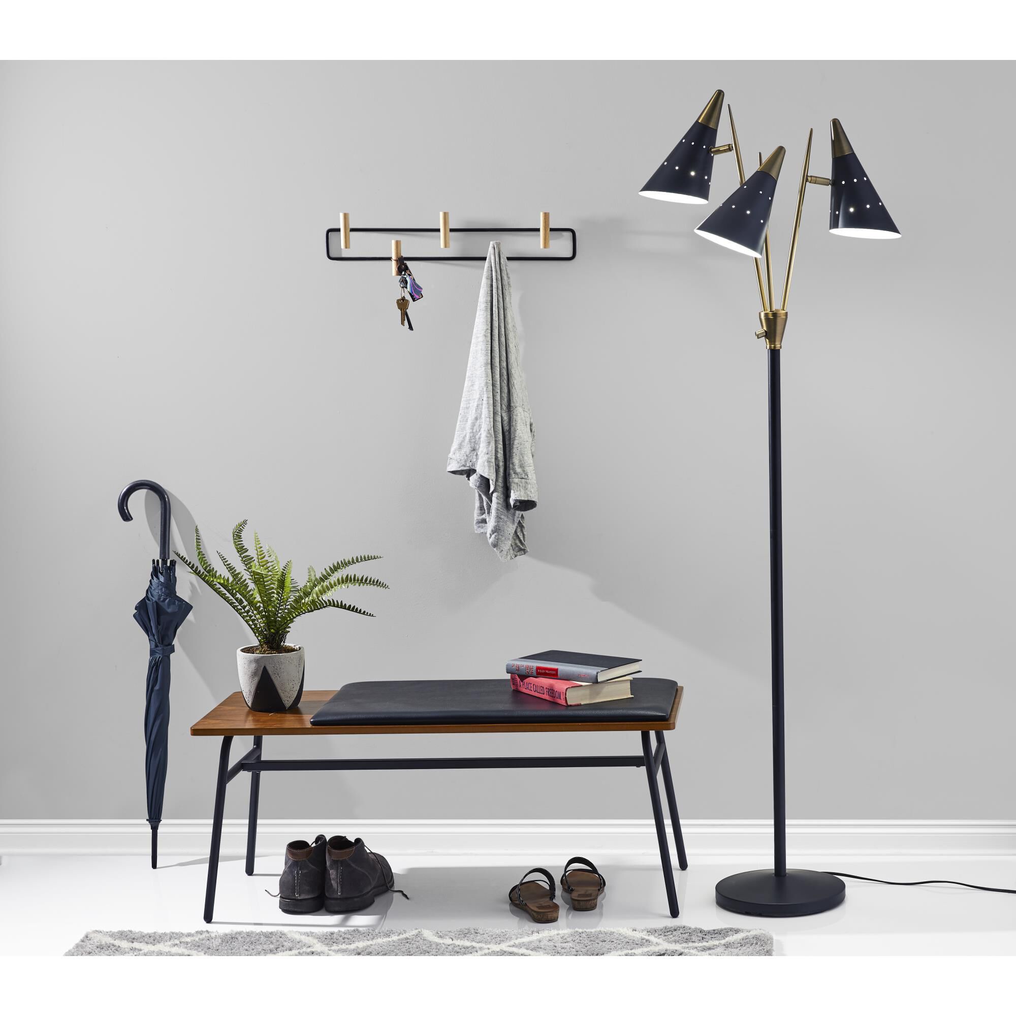 Nadine 66 Inch Floor Lamp by Adesso