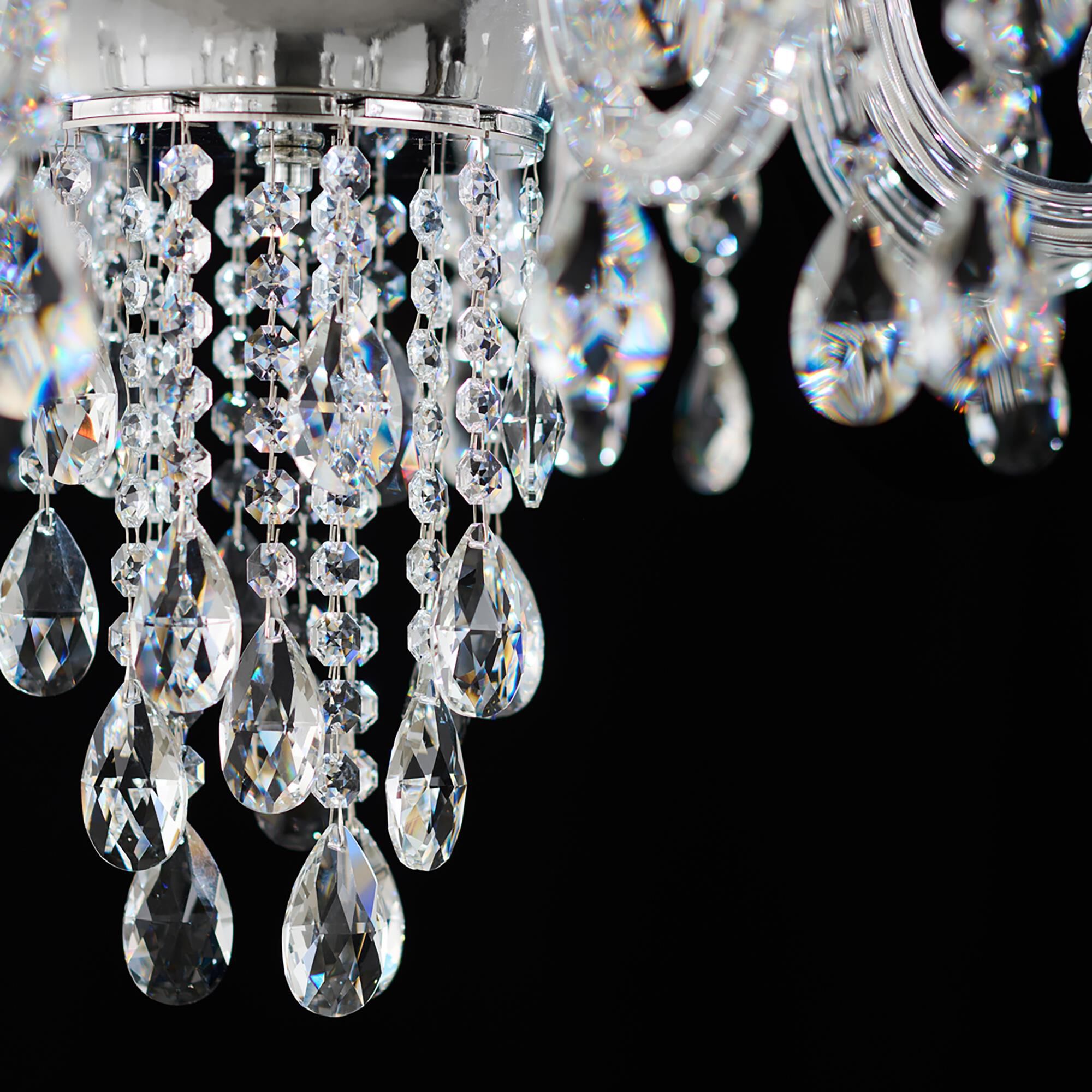 Rainier 26 Inch Chandelier by Schonbek