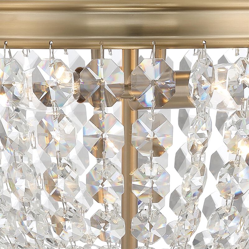 Nola 11 Inch 2 Light Flush Mount by Crystorama