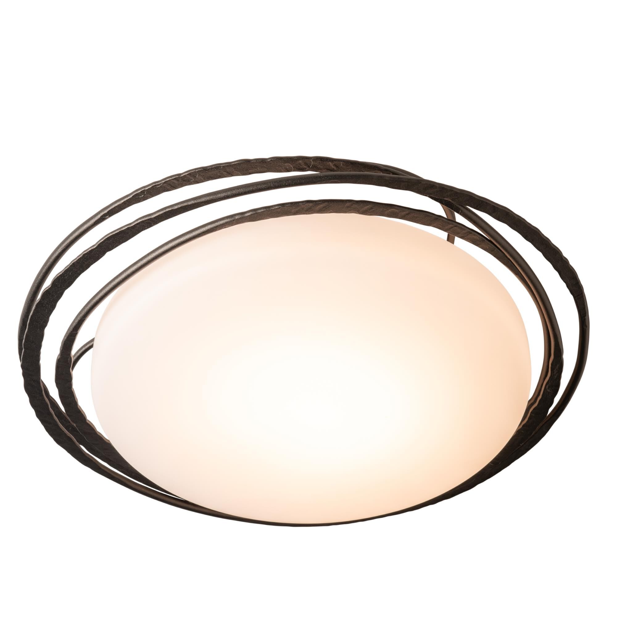 Shown in Oil Rubbed Bronze finish and Opal shade