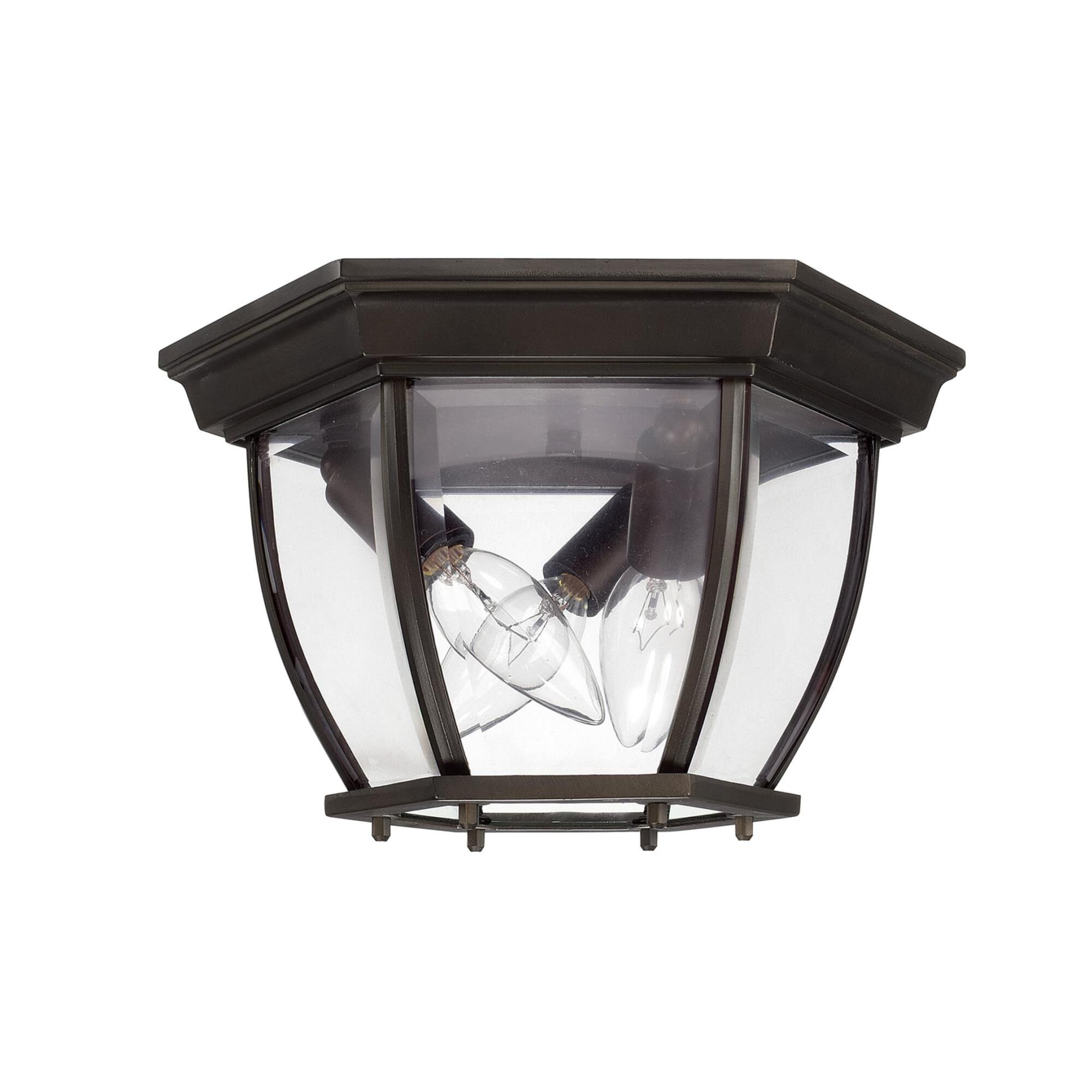 11 Inch 4 Light Outdoor Flush Mount by Capital Lighting Fixture Company