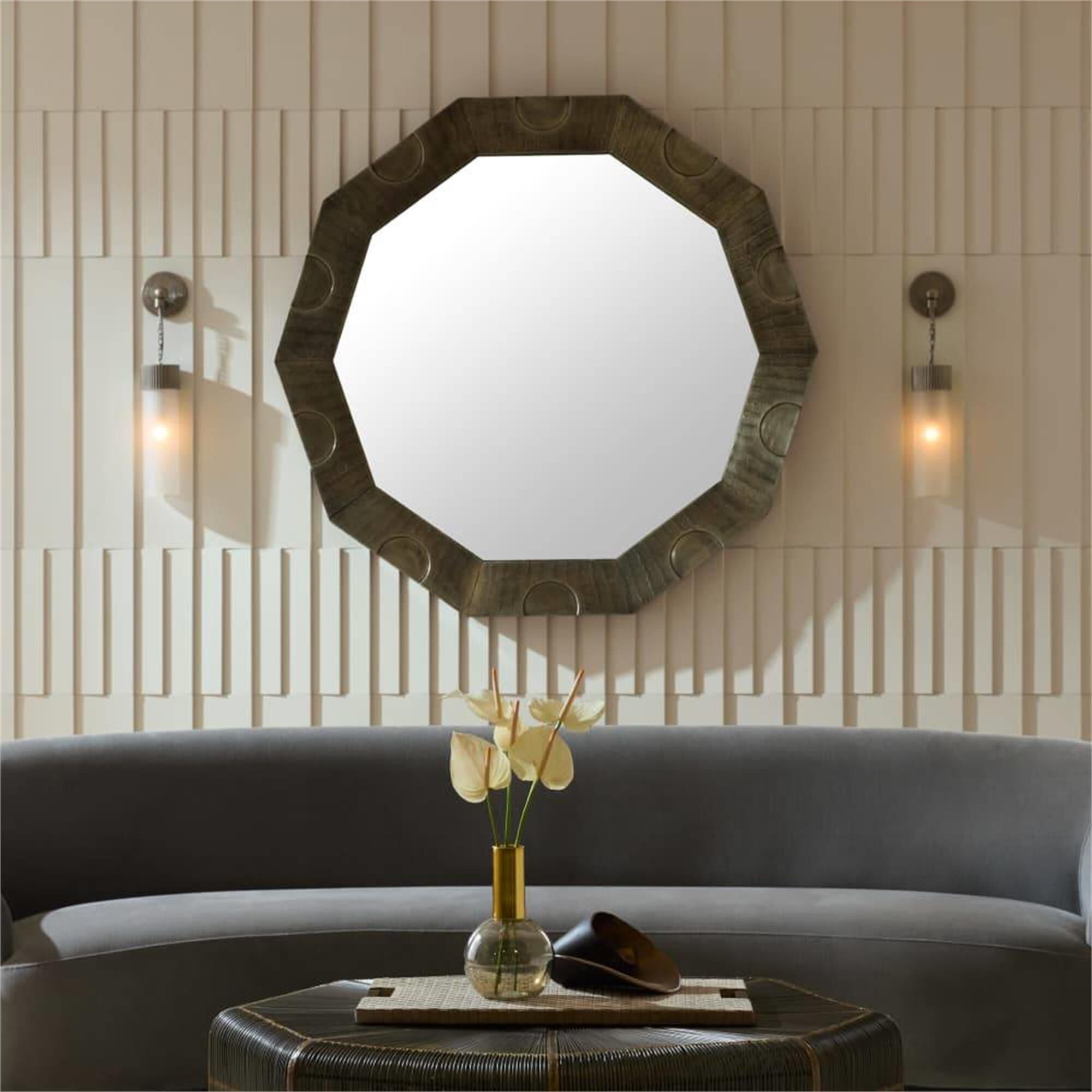 Shown in Burnished Silver finish