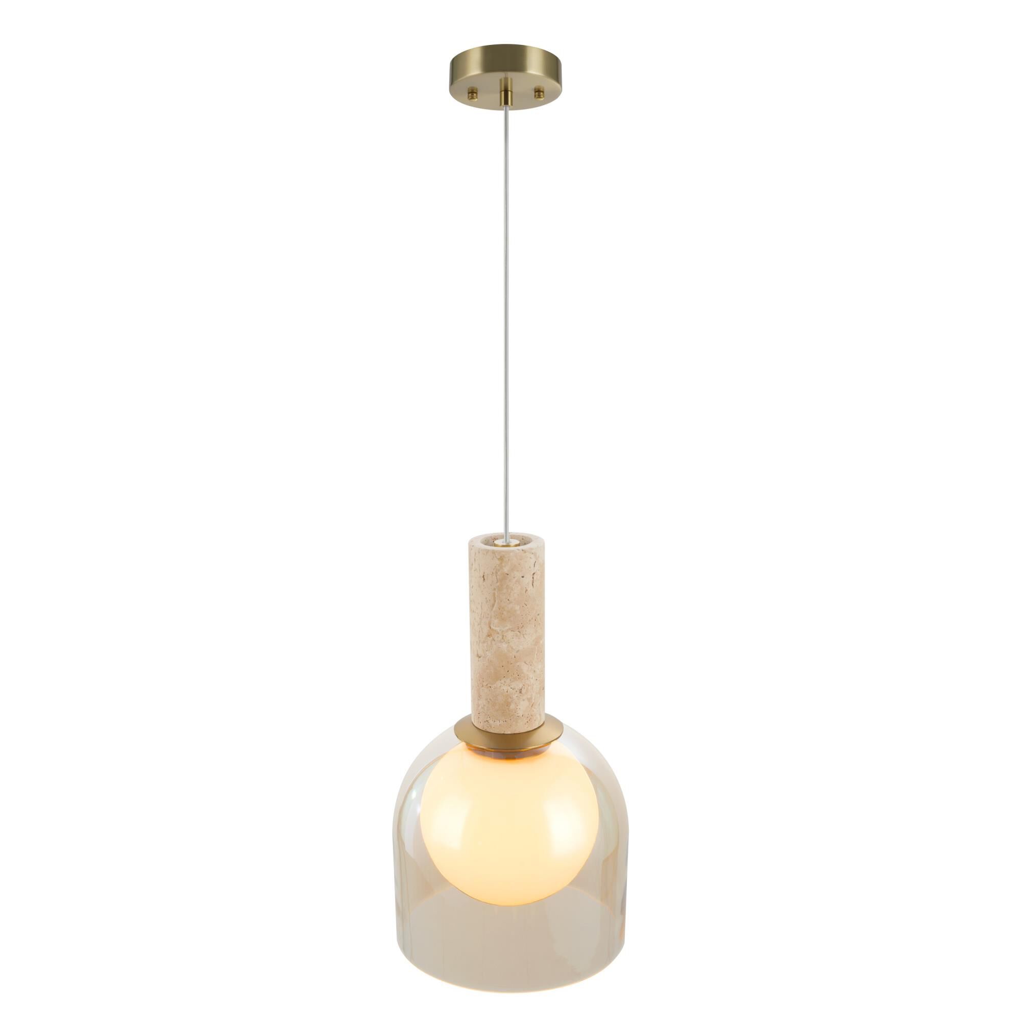 Shown in Brass finish