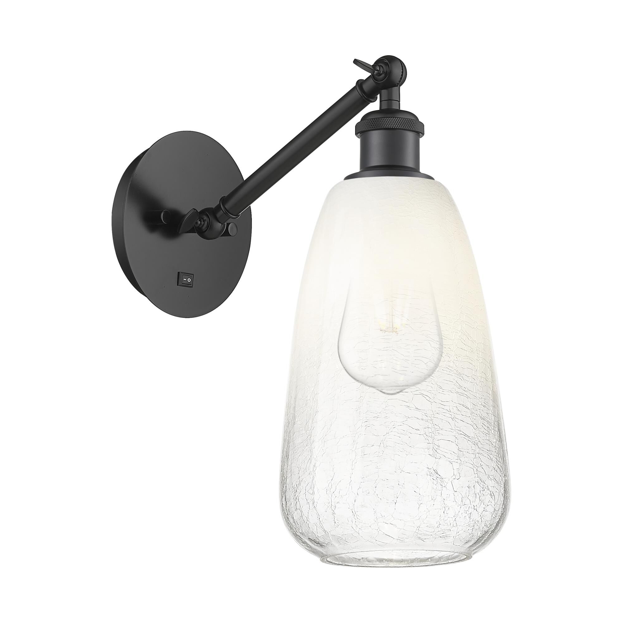 Shown in Matte Black finish and Opal glass