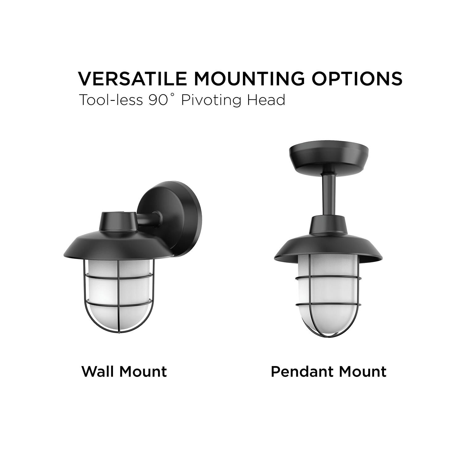 Shown in Black finish and Black Aluminum shade