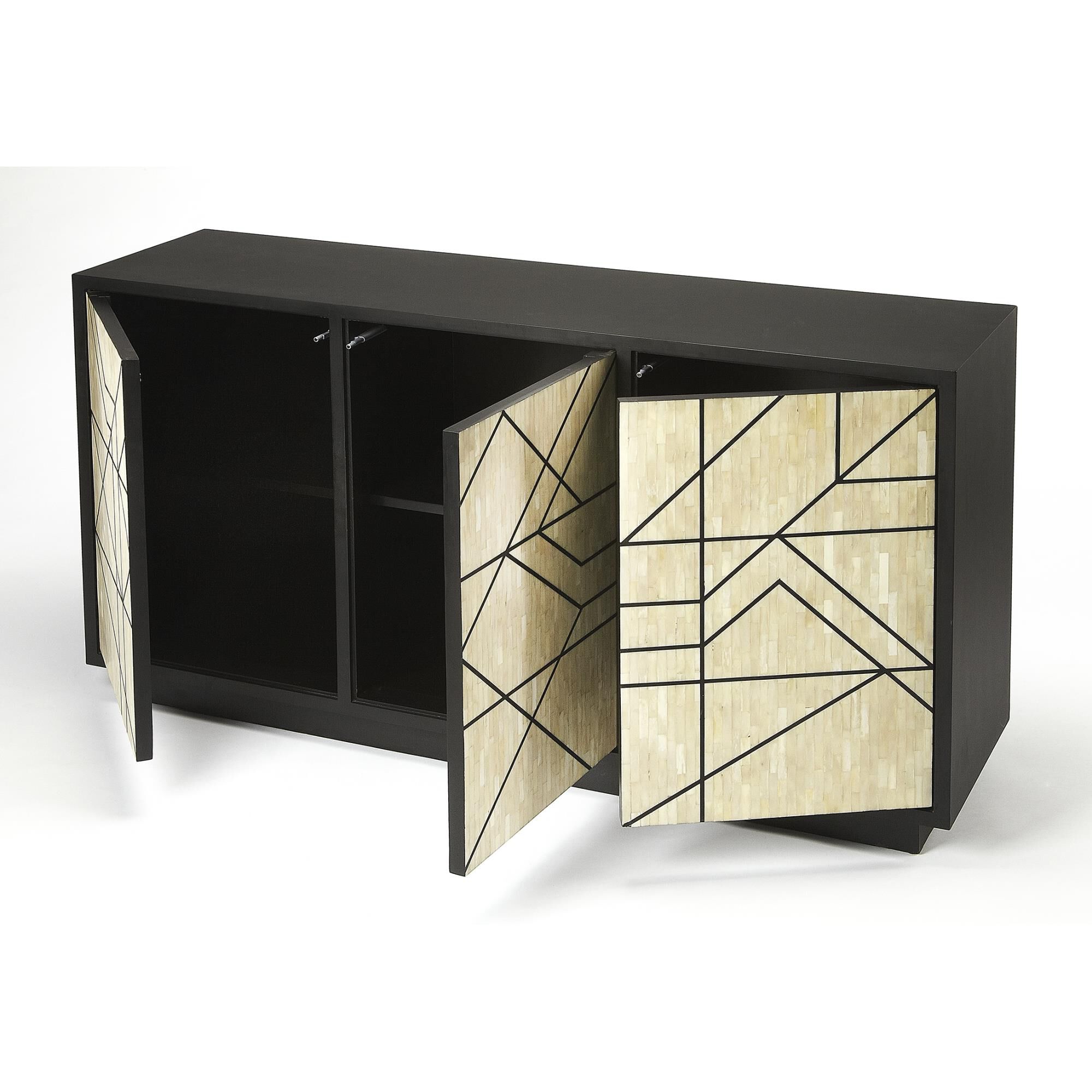 Bone Inlay Credenza by Butler Specialty Company