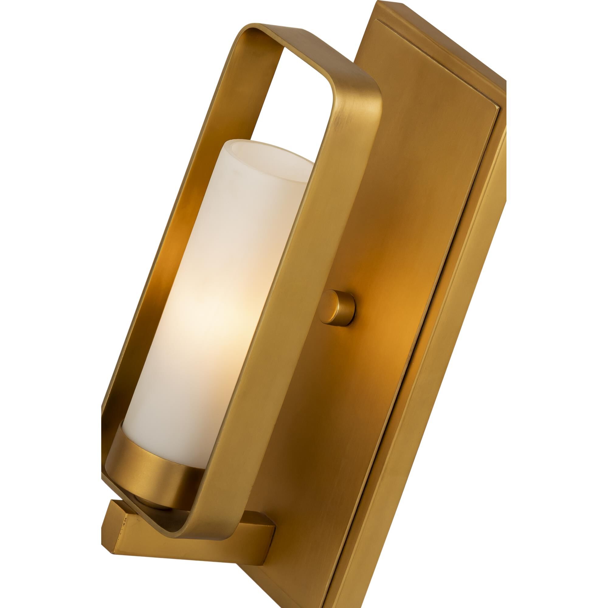 Shown in Tawny Brass finish and Glass shade