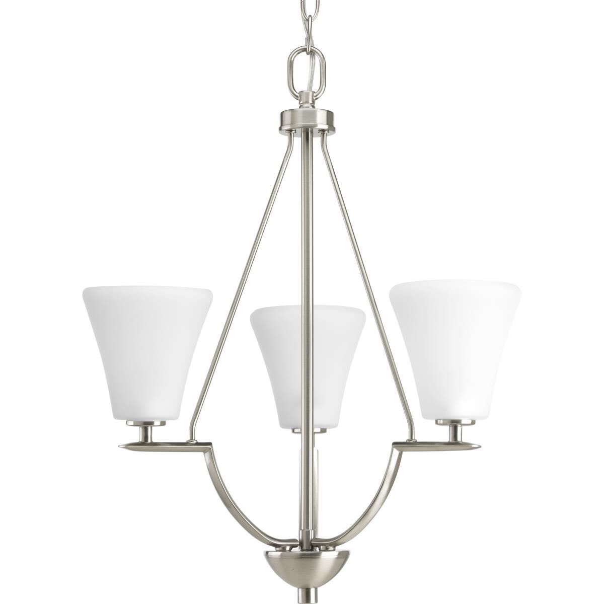 Bravo 18 Inch 3 Light Mini Chandelier by Progress Lighting
