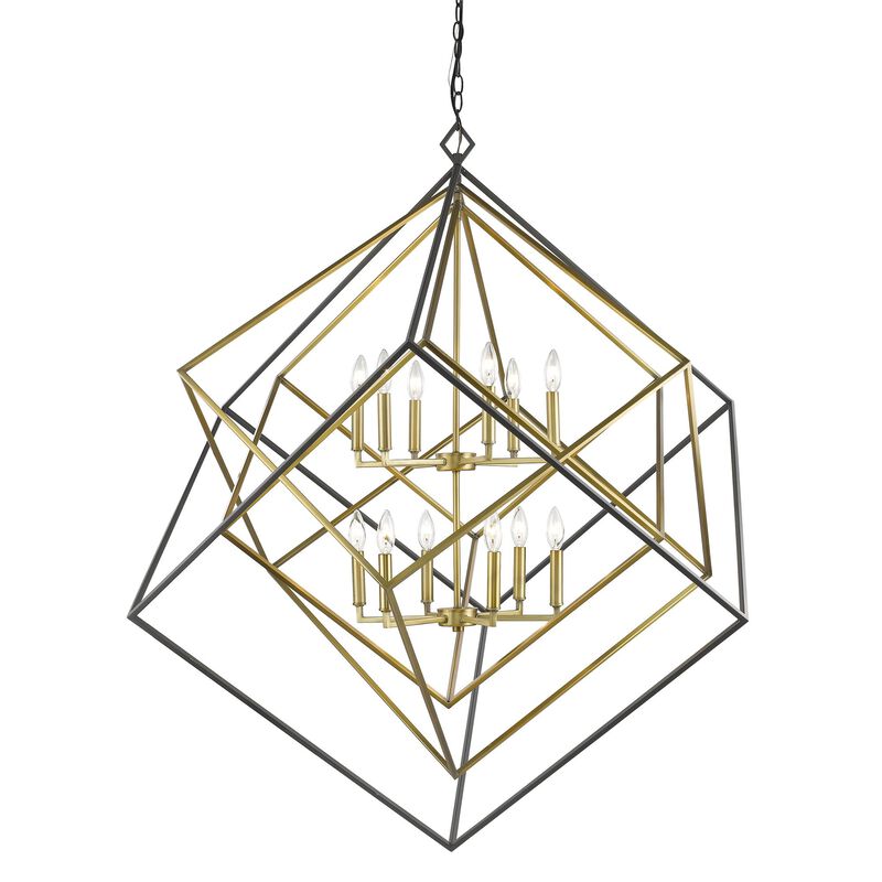 Euclid 47 Inch Cage Pendant by Z-Lite