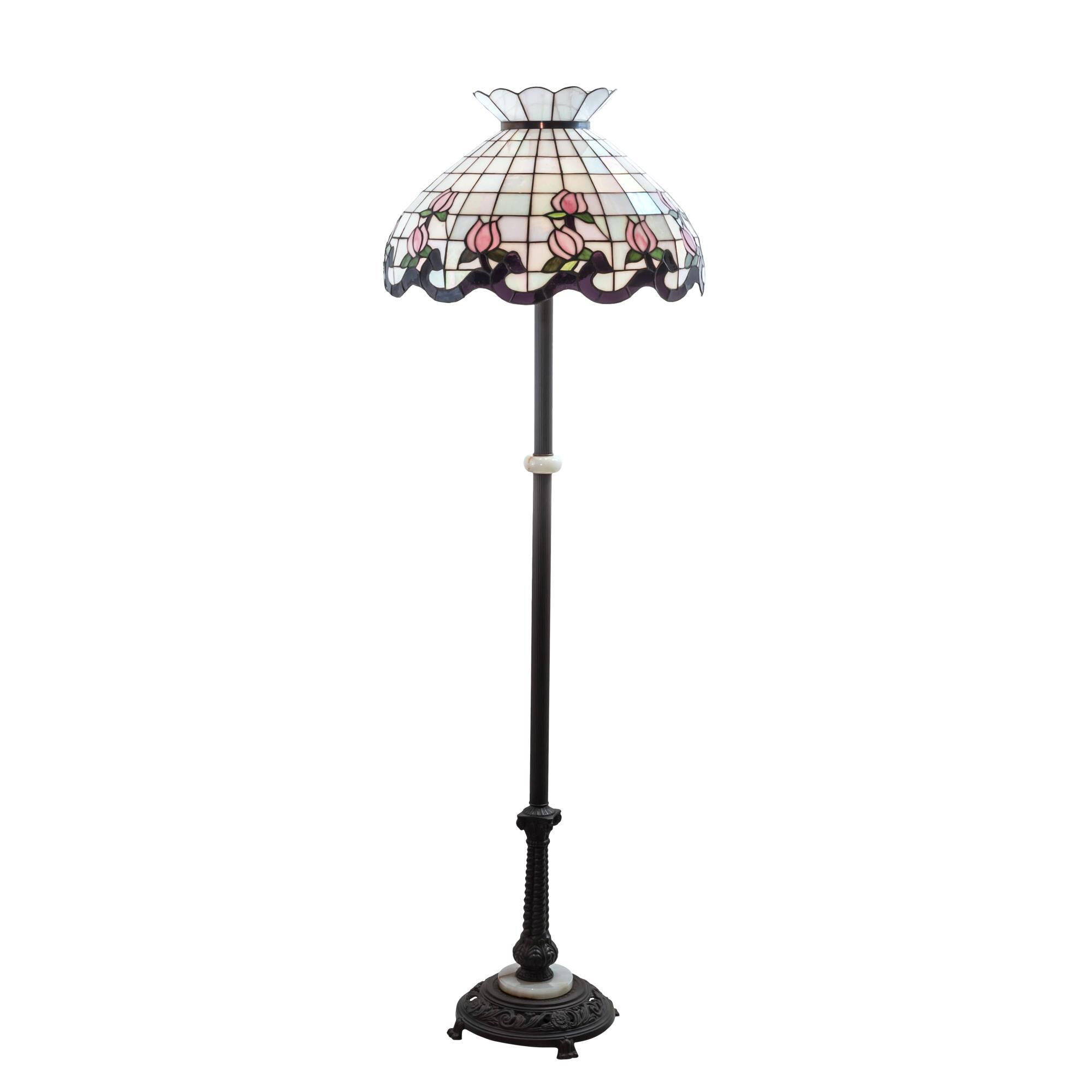 Roseborder 62 Inch Floor Lamp by Meyda Lighting